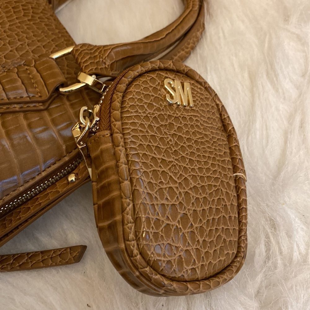 NWT Steve Madden (BHope) Satchel/Crossbody - Cognac - Picture 11 of 16